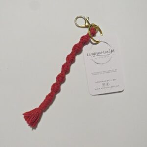 Porta-chaves espiral (cores fortes)